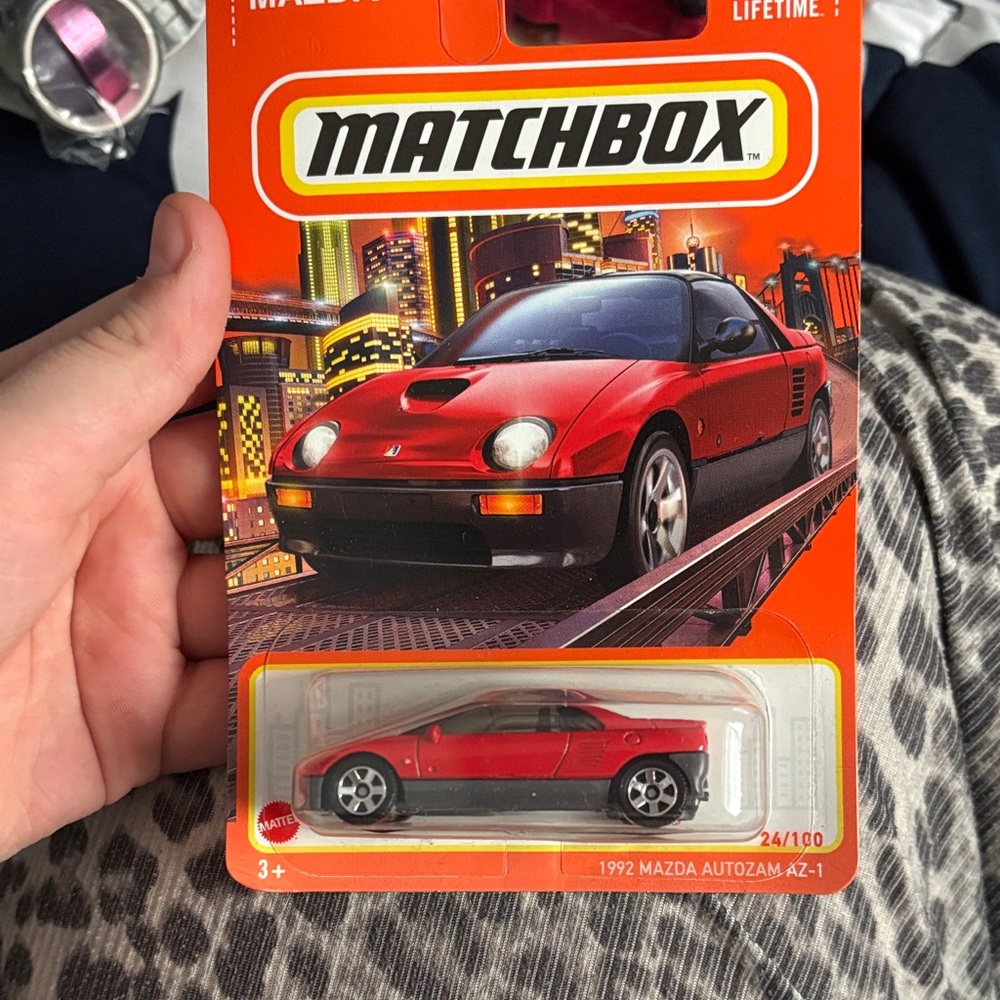 Mazda RX-7 and RX-3 Toy Car Set - Black, Blue, Red - Picture 4 of 5